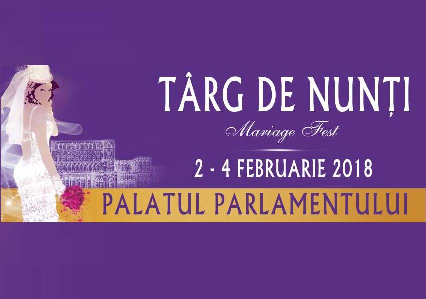 Targ de nunta: Mariage Fest / 2-4 Februarie, Palatul Parlamentului, Bucuresti